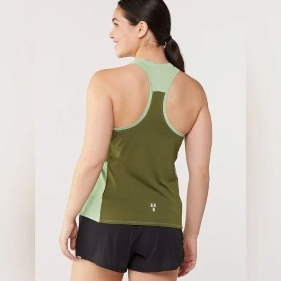 The North Face Sunriser Tank Top Misty Sage Large NWT - Picture 2 of 9